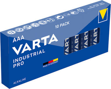 Baterie VARTA Industrial AAA LR03 ( mały paluszek ) 10szt. w opakowaniu