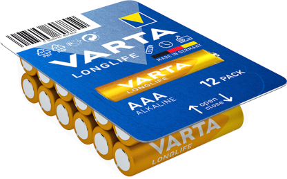 Baterie VARTA LongLife AAA BIG BOX 12szt.