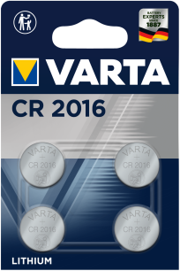 Bateria VARTA Lithium CR2016 4szt. blister