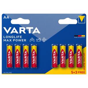 Baterie VARTA LongLife MAX Power  AA 5+3 szt.