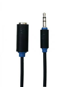 Kabel wtyk jack 3.5mm stereo - gniazdo jack 3.5mm 5m przedłużacz słuchawek jack 3.5mm wtyk - gniazdo